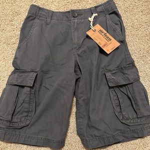 Urban Pipeline boys size 12 regular adjustable waist cargo short (Gray)